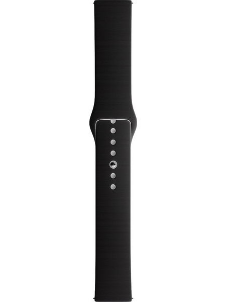 Hoco WH11 Λουράκι Σιλικόνης Black (Universal 20mm)