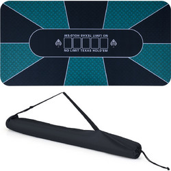 Costway Επιφάνεια Τραπεζιού Poker 179x89cm UY10286GN