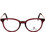 Lanvin LNV2613 601 Γυναικείος Σκελετός Γυαλιών Οράσεως Κοκάλινος Μεταλλικός Χρυσός Μπορντό