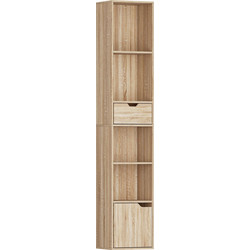 HOMCOM Βιβλιοθήκη 30x24x158cm 836-631V00ND