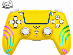 Deep Explorer RGB Wave Wireless για PS5 Yellow