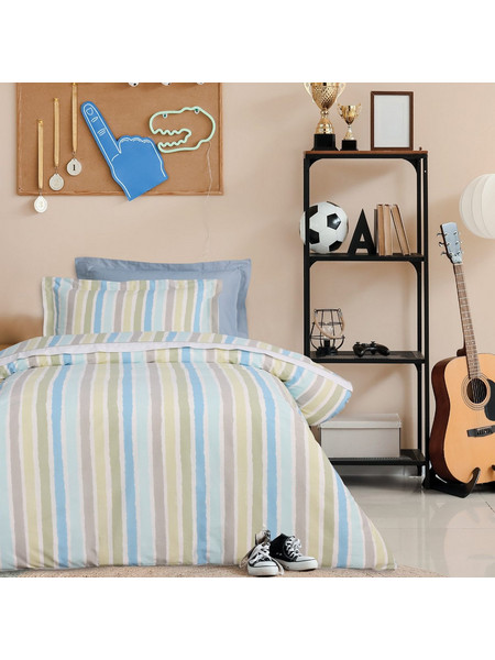 Das Home 4991 Σετ Παιδική Παπλωματοθήκη Μονή 160x240 Γαλάζια