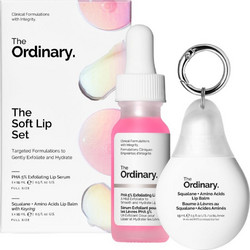 The Ordinary Squalane & Amino Acids Lip Balm 15ml + PHA 5% Exfoliating Lip Serum 15ml