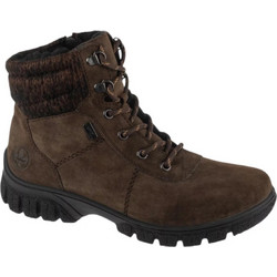 Rieker Γυναικεία Αρβυλάκια Suede Σοκολατί Z7220-26