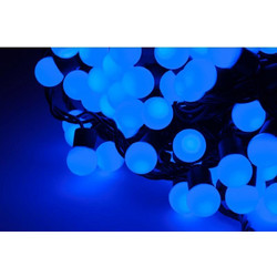 Vipow 100 Χριστουγεννιάτικα Λαμπάκια LED σε Σειρά Μπλε 10m DM-0320