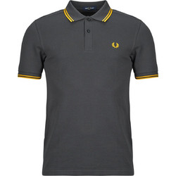 Fred Perry Ανδρική Μπλούζα Polo Κοντομάνικη Ανθρακί M3600-85C