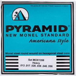 Pyramid New Monel Standard Σετ 6 Χορδές Ηλεκτρικής Κιθάρας Monel 13-56"