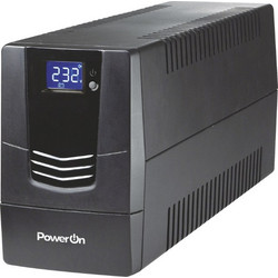 PowerOn VLD-650 v2.0 UPS Line Interactive 650VA με 2 Πρίζες Schuko