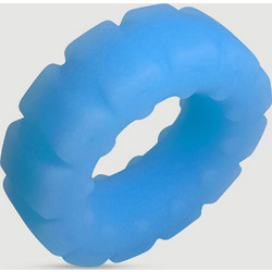 The Truck Tyre Glow In The Dark Ελαστικό Δαχτυλίδι Πέους Σιλικόνης 25mm Μπλε