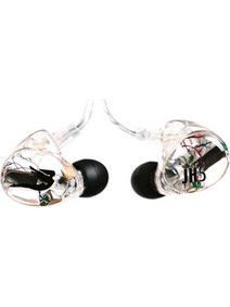 JH Audio Universal JH5 Ακουστικά Ψείρες In-Ear Balanced Armature Διαφανή