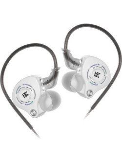 KZ Eldar Ακουστικά Ψείρες In-Ear Dymanic Λευκά