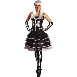 Αποκριάτικη Στολή Skeleton Woman 692968
