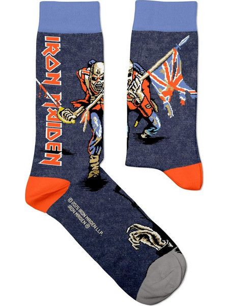 Sock Affairs Iron Maiden The Trooper Ανδρικές Κάλτσες Ψηλές με Σχέδια Πολύχρωμες 95-SS-IM