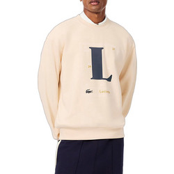Lacoste Ανδρικό Φούτερ Μπεζ SH0070-056