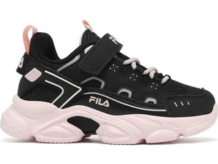 Fila Memory Spinel 3 Παιδικά Sneakers Μαύρα Ροζ 7YF33002-095