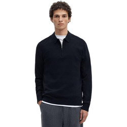 Selected Ανδρική Μπλούζα Polo Μακρυμάνικη Navy Μπλε 16094271