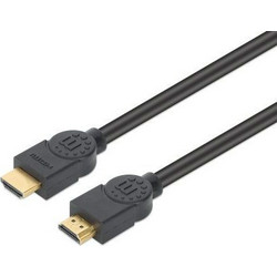 Manhattan Καλώδιο HDMI Male to HDMI Male 10m Black 356992