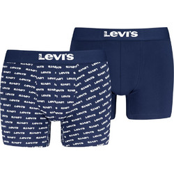 Levi's Ανδρικά Μποξεράκια Σετ 2Pack Navy Μπλε 701238012-011