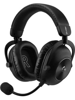 Logitech G Pro X3 Lightspeed Ασύρματο Gaming Headset Over Ear Black