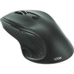Logik Hyper Scroll Ασύρματο Ποντίκι Black