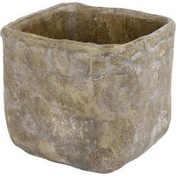 Plastona Κασπώ Πήλινο Καφέ 14x14x12.5cm 013.801582