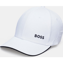 Hugo Boss Ανδρικό Καπέλο Jockey Υφασμάτινο Λευκό 50519219-101