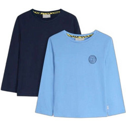 Bonprix Σετ Παιδικά T-Shirt Μακρυμάνικα Μπλε Γαλάζιο 944371