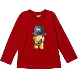 Funky Παιδικό T-Shirt Μακρυμάνικο Κόκκινο 227-306115-1
