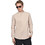 Berto Lucci Ανδρικό Πουκάμισο Μακρυμάνικο Slim Fit Μπεζ 04262-1250-5008