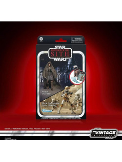 Hasbro Star Wars Revenge of The Sith: Vintage Collection - Anakin Skywalker & Commander Cody Σετ Φιγούρες Δράσης για 4+ Ετών 10cm