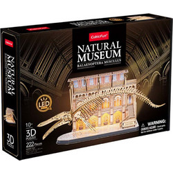 Puzzle CubicFun Led Natural Museum Blue Whale 3D 222 Κομμάτια