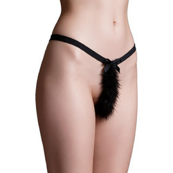Milena By Paris Γυναικείο Sexy String Μαύρο 60107