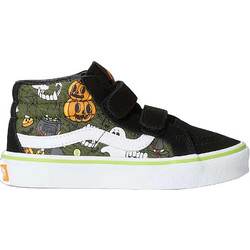 Vans Sk8 Halloween Παιδικά Sneakers Μποτάκια Μαύρα Χακί VN000CYRCYL