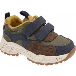 Chicco Παιδικά Sneakers Πράσινο Mint Navy Μπλε Καφέ 23147-670