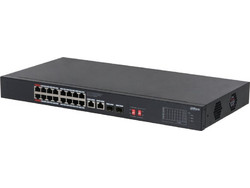 Dahua S3220-16GT-190 Unmanaged L2 Switch με 16 Θύρες Ethernet 1000Mbps και 2 SFP θύρες