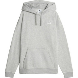 Puma ESS+ Γυναικείο Αθλητικό Φούτερ με Κουκούλα Γκρι 695939-04