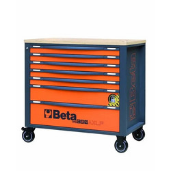 Beta RSC24AXLP/7 Τροχήλατος Εργαλειοφόρος Μεταλλικός με 7 Συρτάρια & 418 Εργαλεία