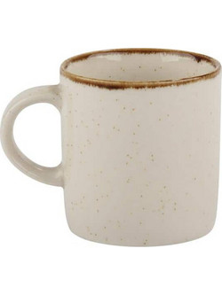 Kutahya Φλιτζάνι Cappuccino & Τσαγιού Πορσελάνης Μπεζ 110ml LIMA-P02/CINNAMON