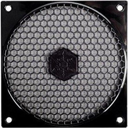 SILVERSTONE FF121, DUST FILTER BLACK, RETAIL LITE