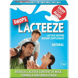 Lacteeze Drops Ένζυμο Λακτάση 7ml