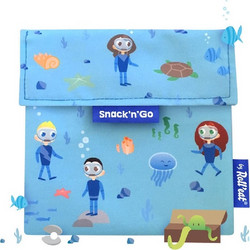 Ecolife Υφασμάτινη Θήκη Φαγητού Snack' n' Go Ωκεανός