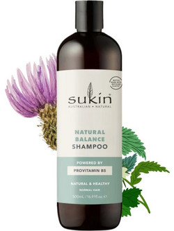 Sukin Haircare Natural Balance Φυτικό Σαμπουάν 500ml
