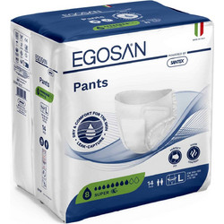 Egosan Super Large Πάνες Βρακάκι Ακράτειας 3 Σταγόνες 14τμχ