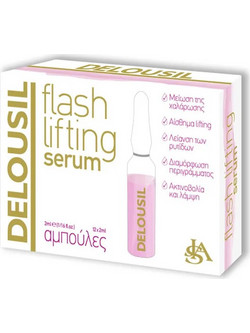 S.J.A Pharm Delousil Flash Lifting Αντιγηραντικό Serum Προσώπου για Σύσφιξη 1x2ml