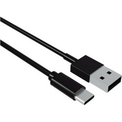 Καλώδιο USB A σε USB C Contact (1 m) Μαύρο