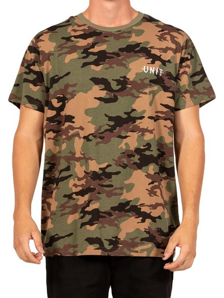 UNIT PARADISE TEE CAMO