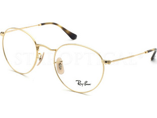 Ray-Ban RB3447V 2500 Ανδρικός Σκελετός Γυαλιών Οράσεως Μεταλλικός Χρυσός