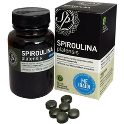 Spiroulina Platensis με Ιώδιο 500mg 120 Ταμπλέτες