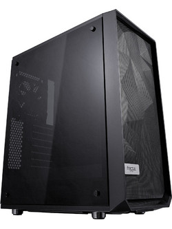 Fractal Design Meshify C Dark Tempered Glass Midi Tower Κουτί Υπολογιστή με Πλαϊνό Παράθυρο