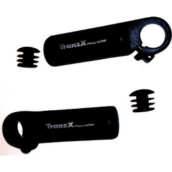 Ακροτίμονα ποδηλάτου 7cm black TranzX